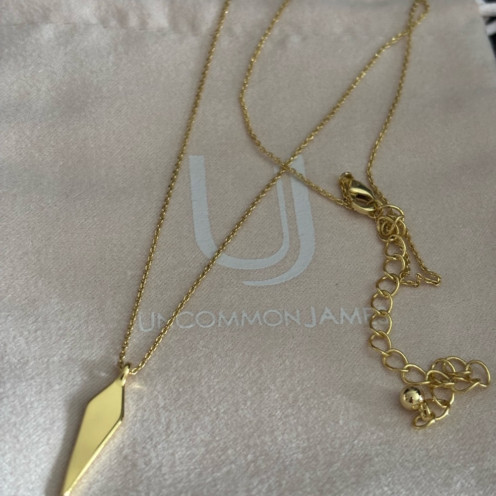 Uncommon James Gold to the point necklace 16 inches